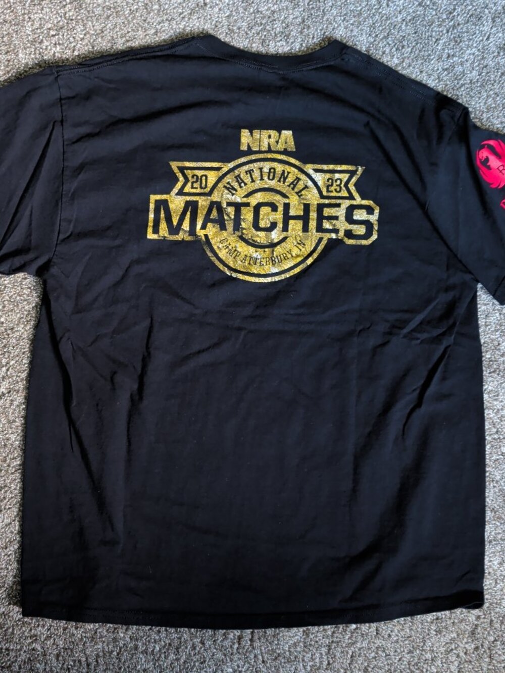 2023 NRA National Matches Camp Atterbury, IN Size XL Short Sleeve - Ruger